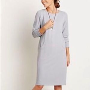 J. Jill Pure Jill Gray Pocket Sweater Dress Tunic
